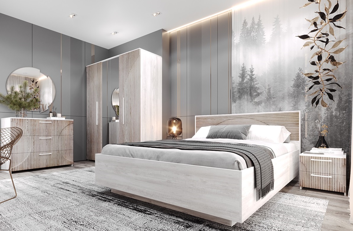 Шкаф для одежды "2Д Монтале" КМК 0966.12 №0