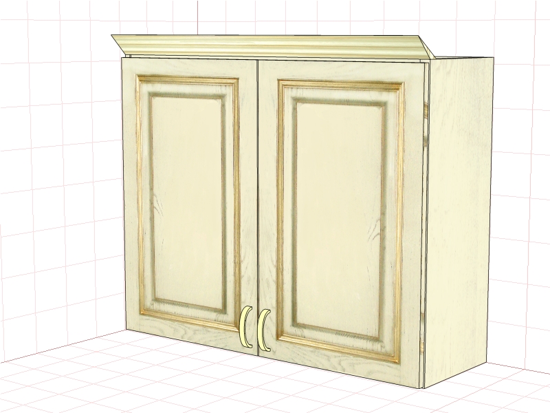 Шкаф настенный "Злата" ЗТ 3090/М