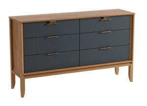 Комод "Бридж" 6 ящиков (тумба 06)