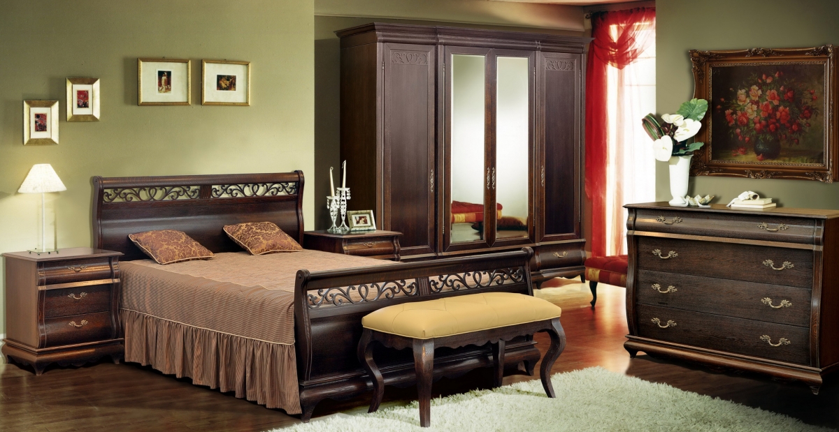 Кровать двуспальная "Оскар" ММ 216-02/18 (б/м, б/к) (1800х2000) №0