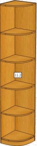 Шкаф Вилия 11.2 (11.2Г) ВМ 2435