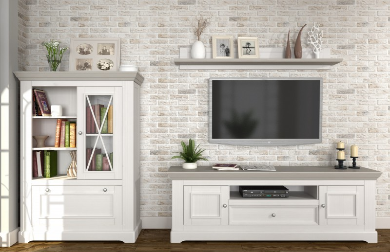 Комод "Форест" 2 двери и полки  №4