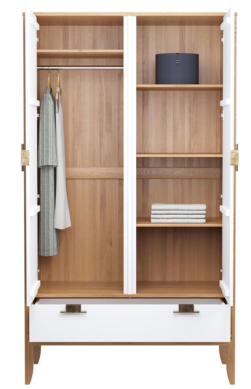 Шкаф 2-х дверный "Бридж" №1