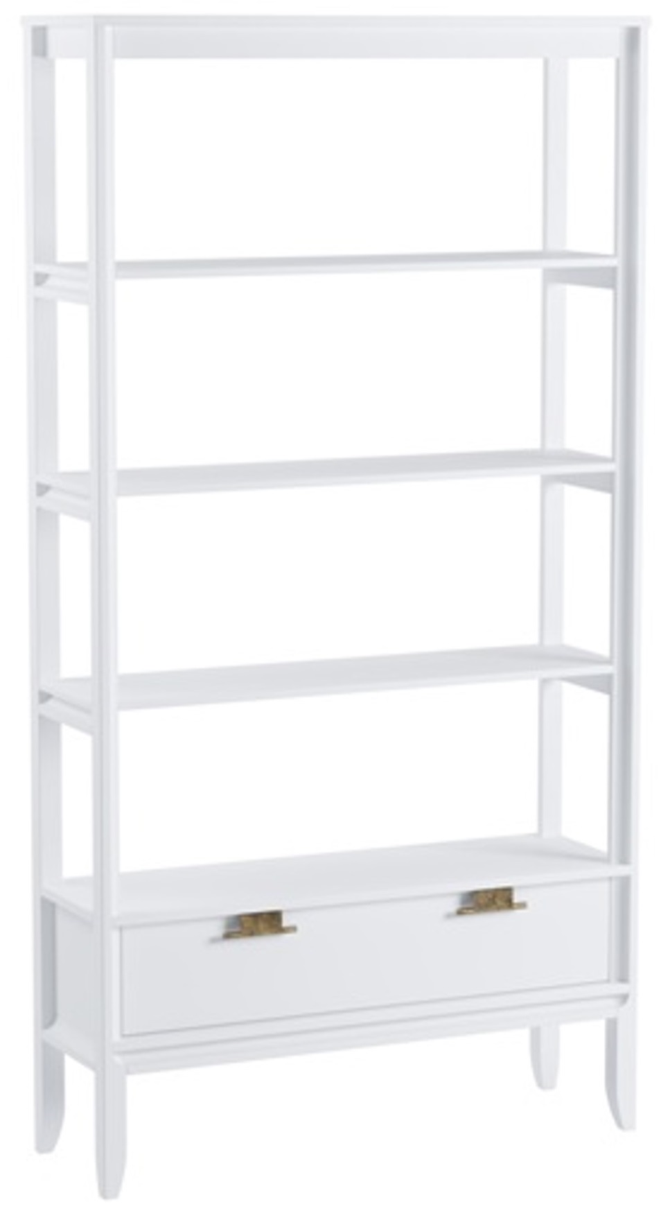 Стеллаж "Бридж" сквозной широкий с 1-м ящиком №3