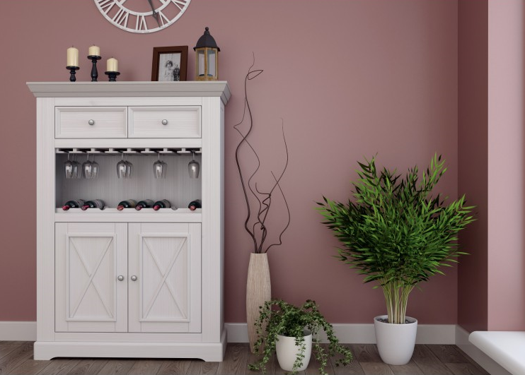 Комод-бар "Форест" 2 двери 2 ящика №1