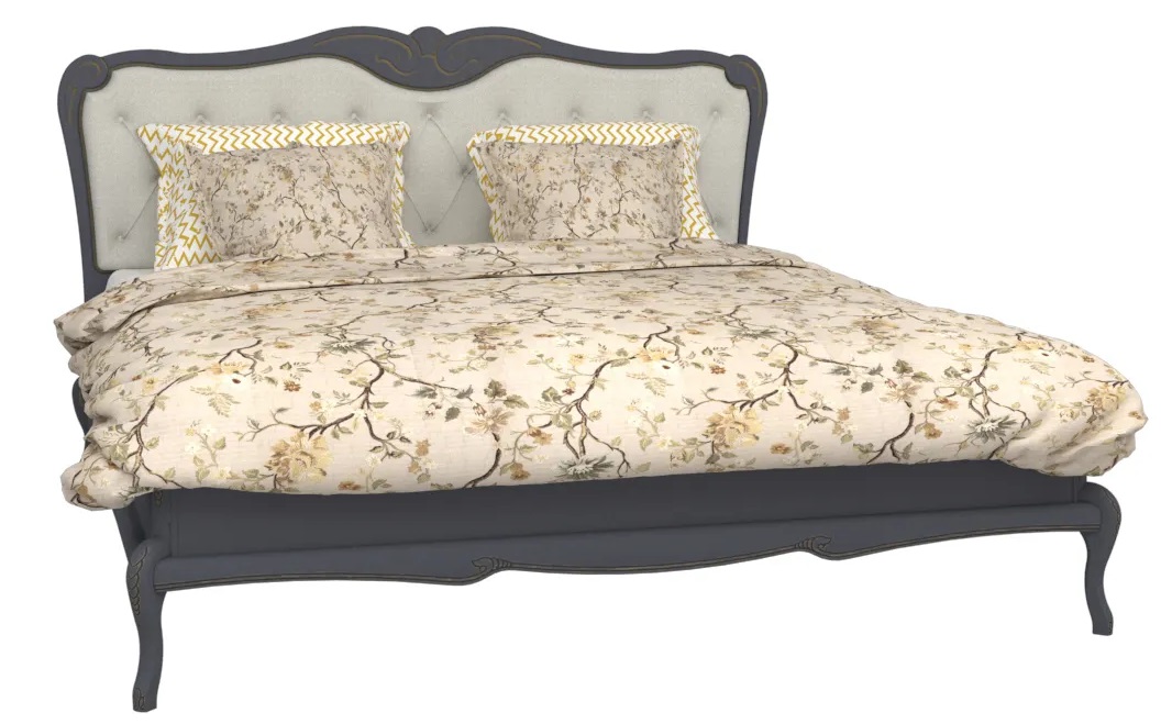 Кровать двуспальная "Мокко" (б/осн.) ММ 316-02/18Б (1800*2000) №1