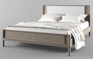 Кровать двуспальная "Брюгге" ВМФ-1691