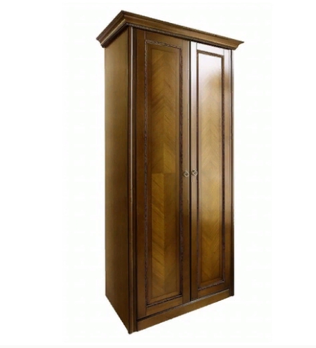 Шкаф двухдверный "Палермо" Т-752П (с полками и штангой) №0