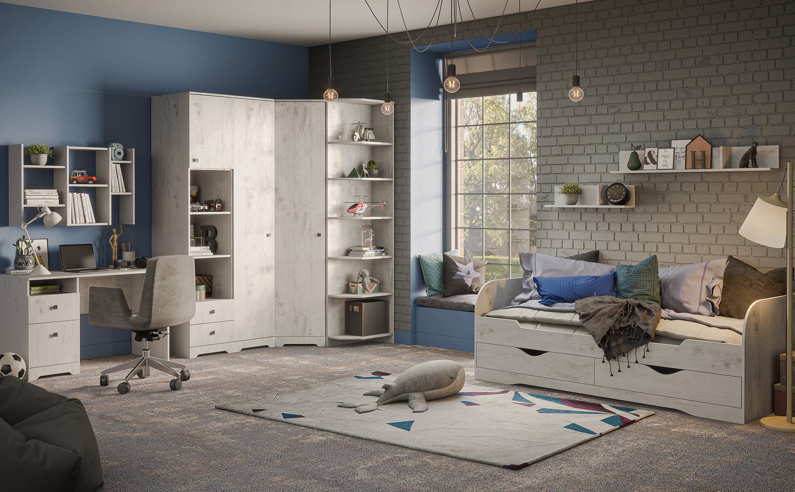 Кровать (тахта) "Атланта 800" КМК 0741.18 №0