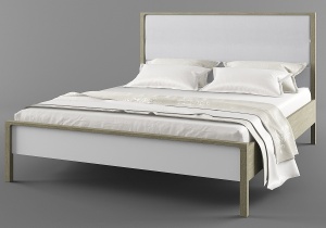 Кровать двуспальная "Хитроу" с основанием