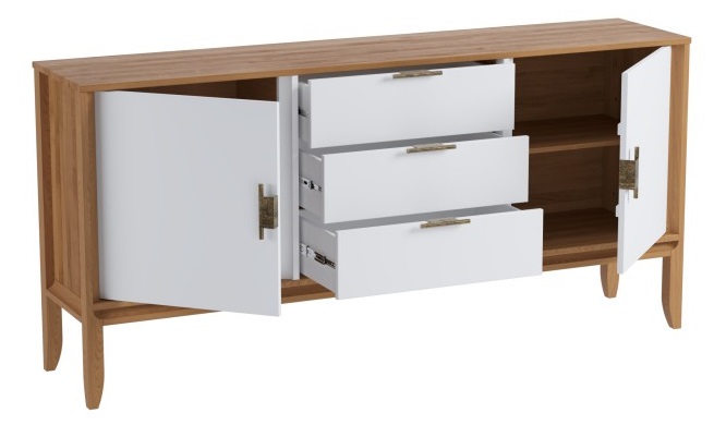 Комод "Бридж" 2 двери 3 ящика (тумба 23) №3