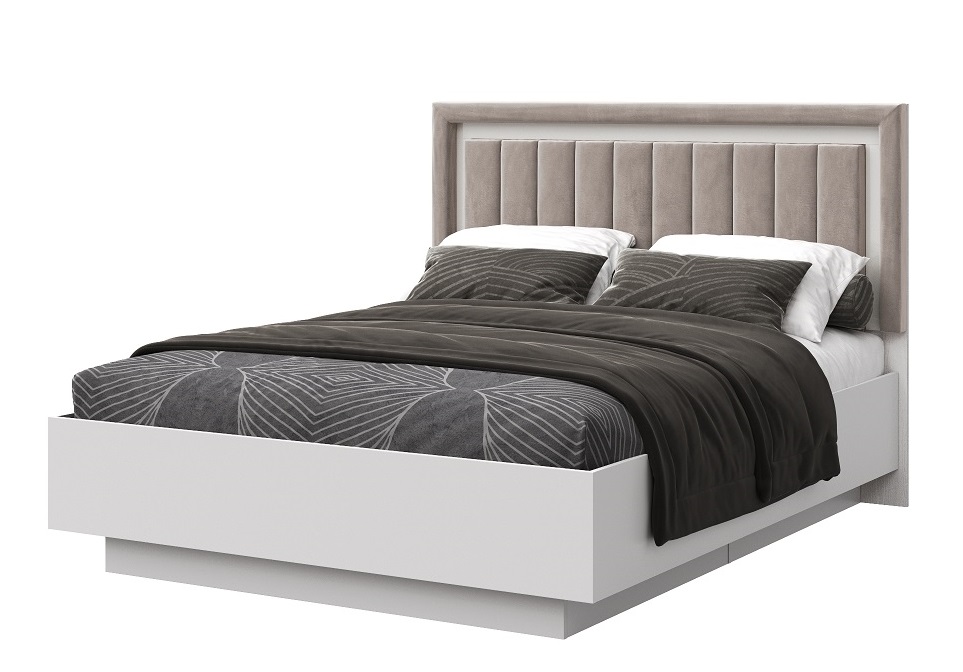 Кровать двуспальная "Харди 1" КМК 0965.12 (1600)