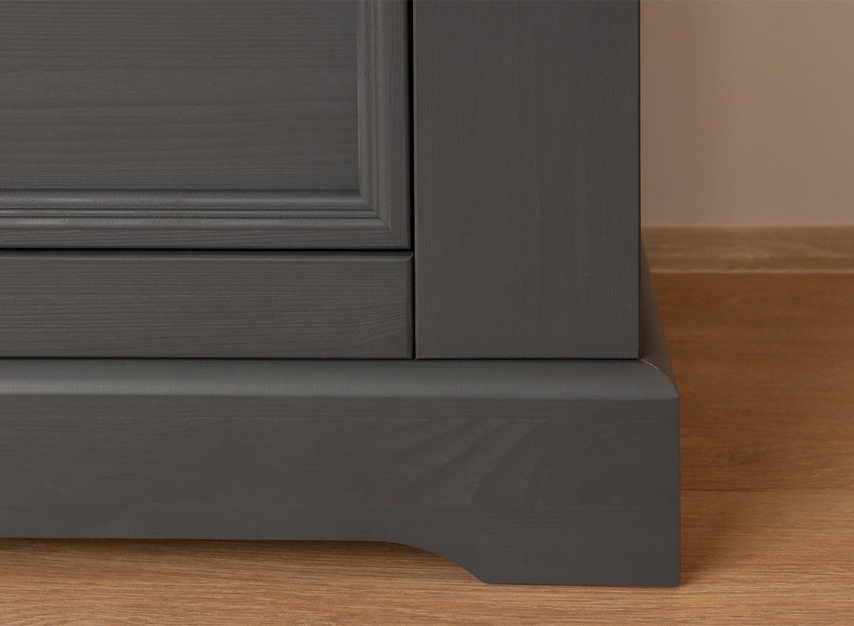 Тумба ТВ "Форест Графит" 2 ящика №3