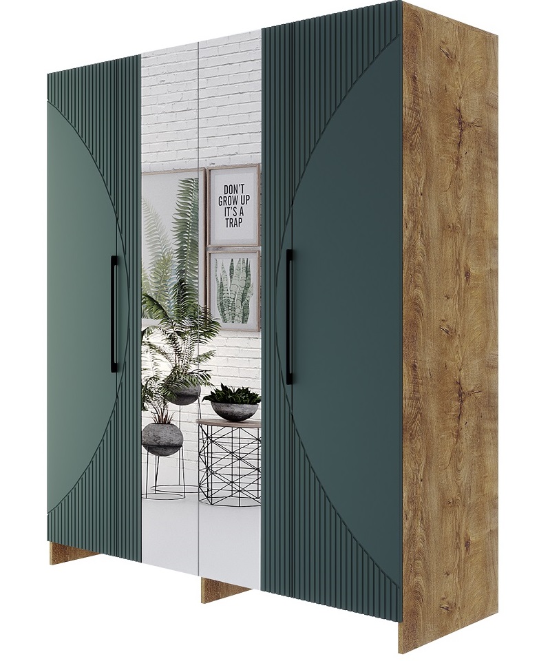 Шкаф четырехдверный "4Д Монтале" КМК 0966.1