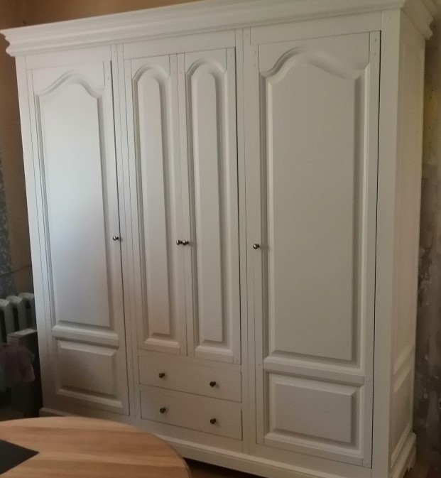 Шкаф четырехдверный "Луи Филипп" МО 25.06 №0