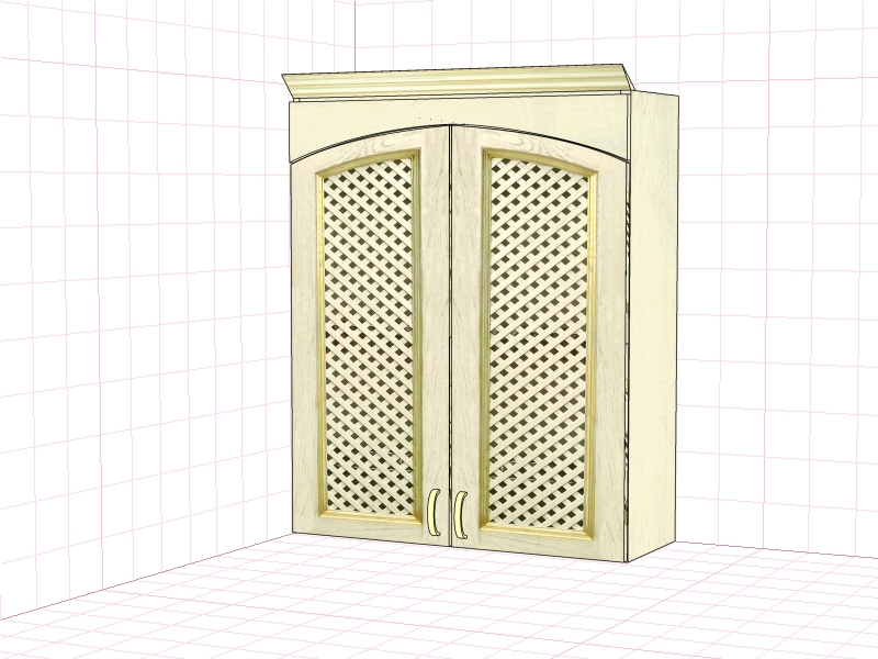 Шкаф настенный "Злата" ЗТ 3180/РА