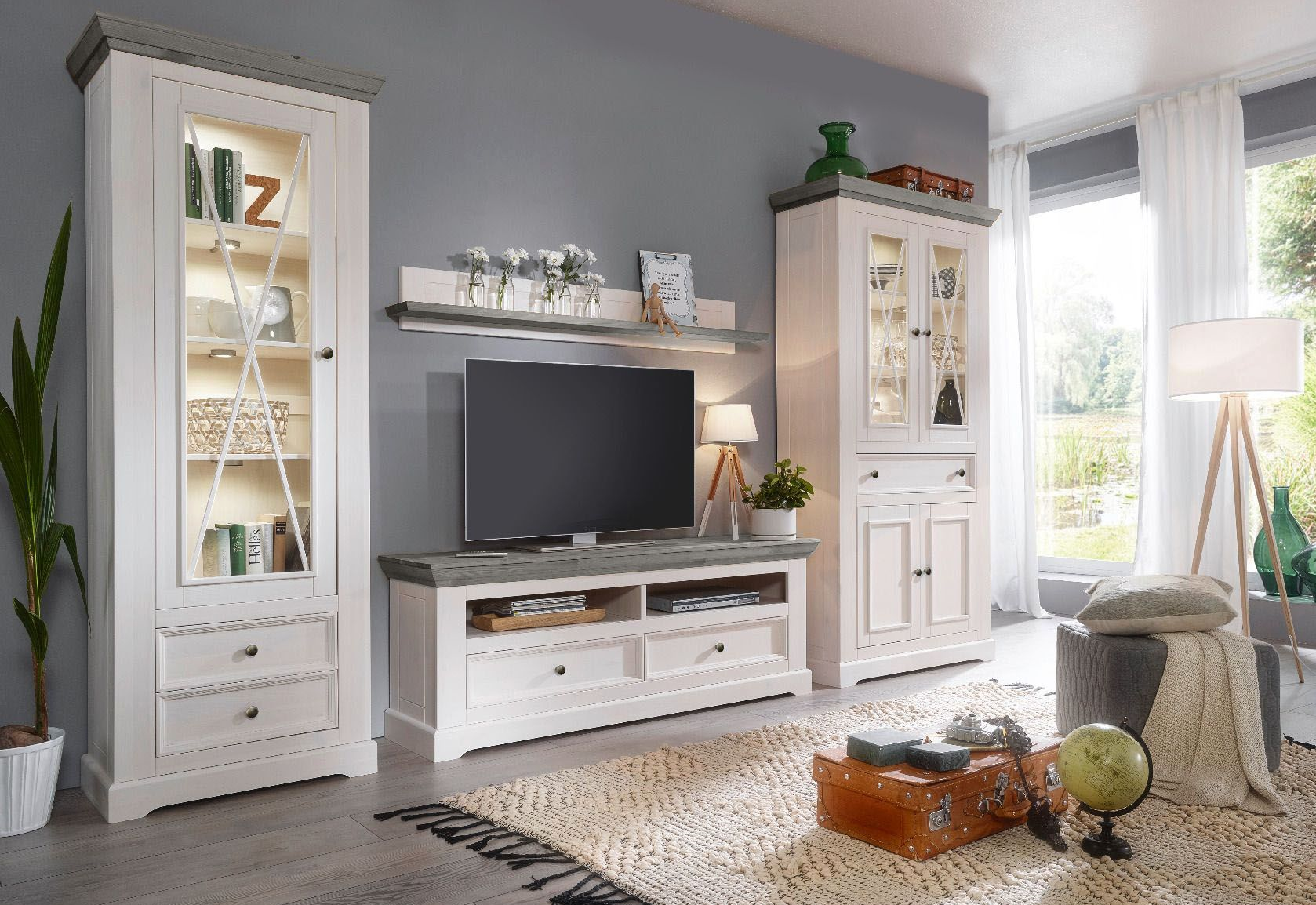 Тумба ТВ "Форест" 2 ящика №1