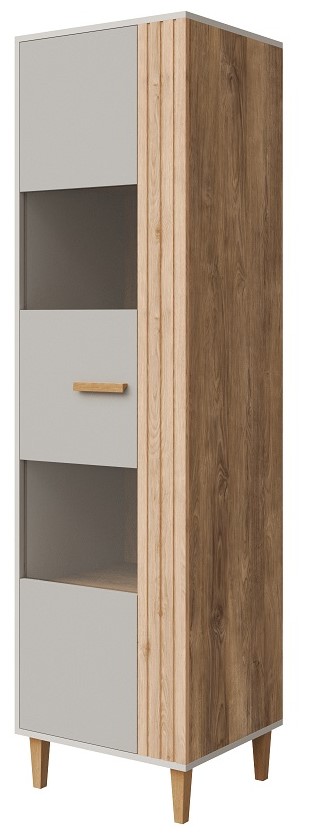 Шкаф с витриной «Л Каен» КМК 0991.3