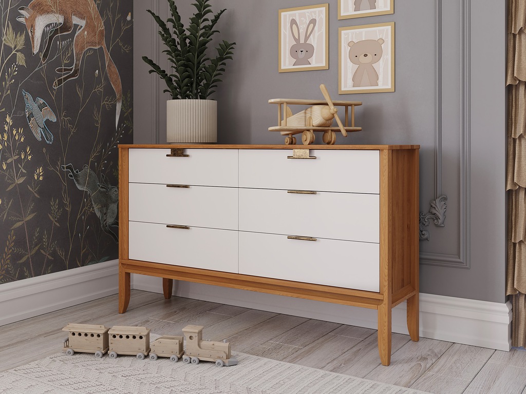 Комод "Бридж" 6 ящиков (тумба 06) №2