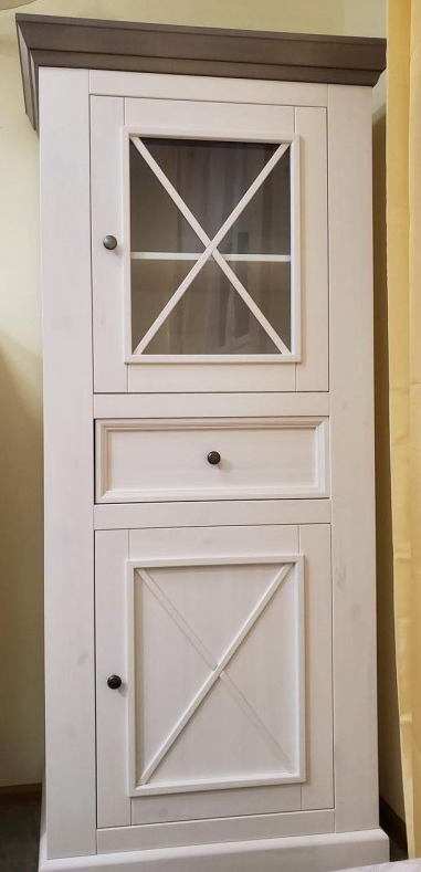 Шкаф для посуды "Форест" низкий 2 двери 1 ящик №3