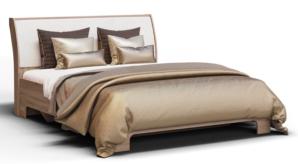 Кровать двуспальная "1600-01" КМК 0685.1 №4