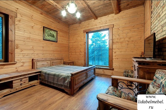 Кровать двуспальная "Викинг-01" №1