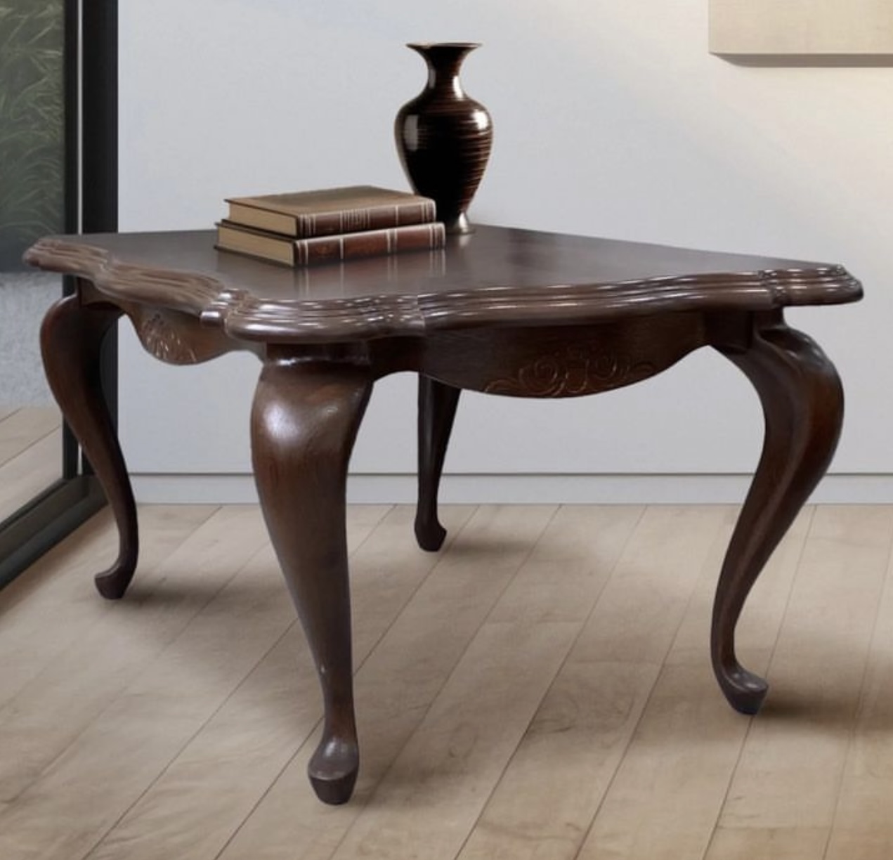 Стол журнальный "Грация" ММ 184-04 с декором №1