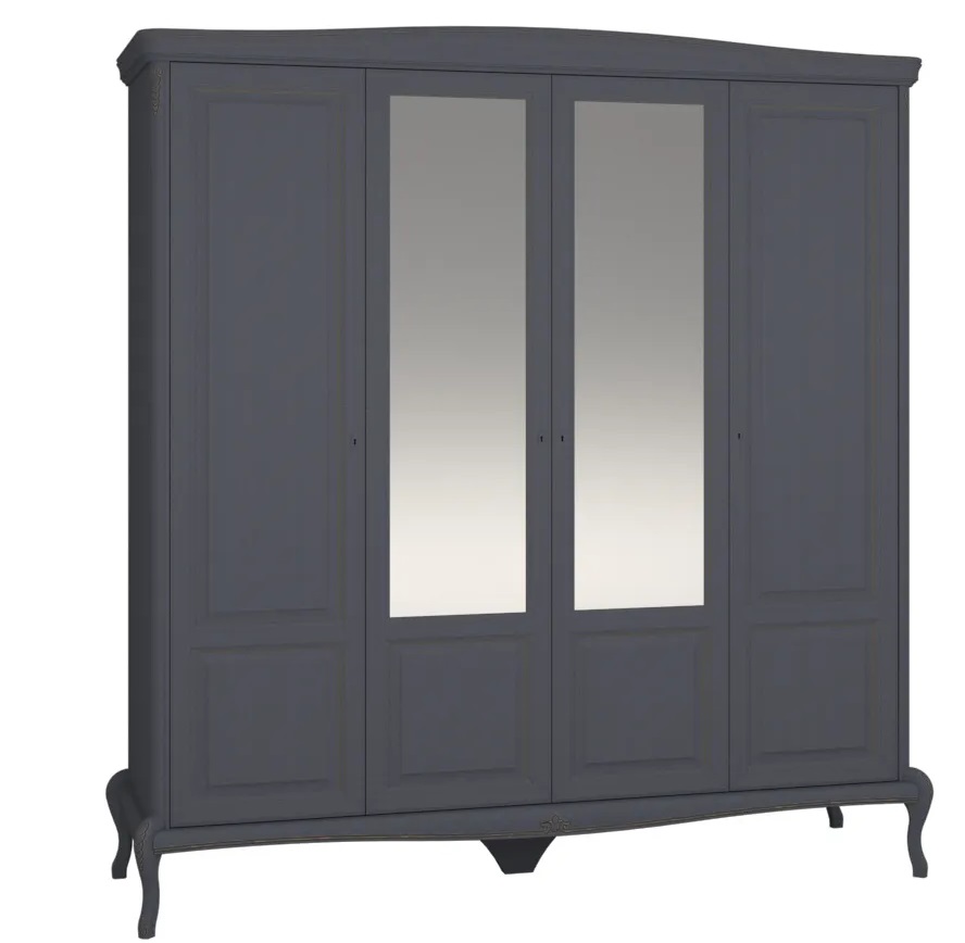 Шкаф четырехдверный "Мокко" ММ 316-01/04 №2