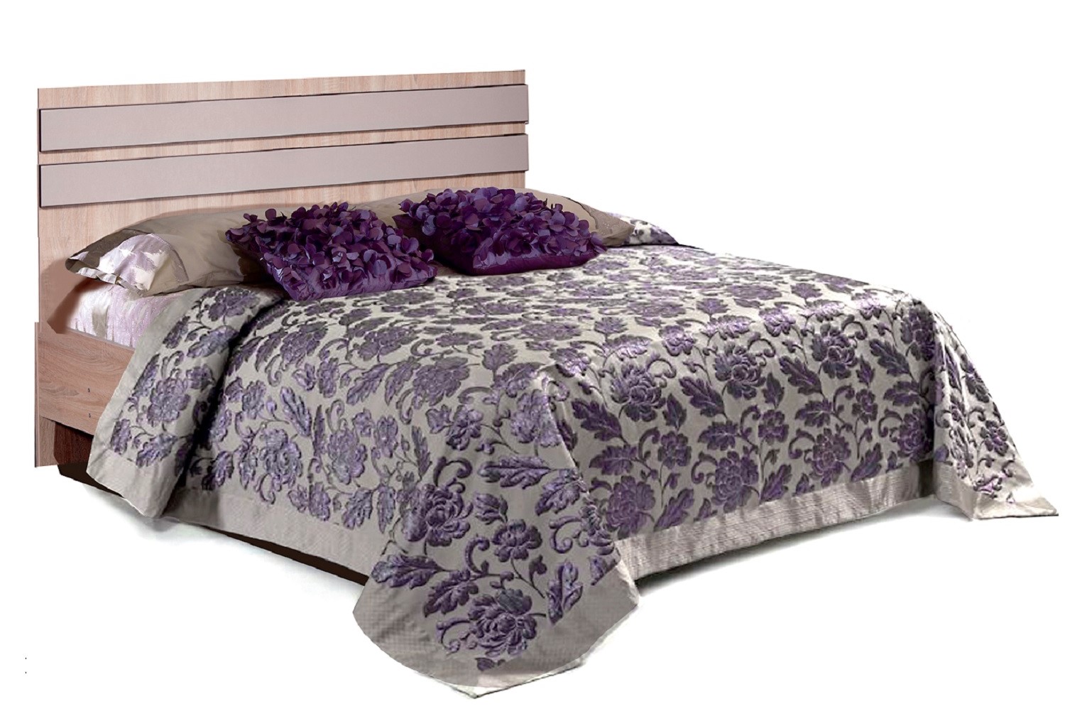 Кровать двуспальная "Лондон" КМК 0467.19 №2