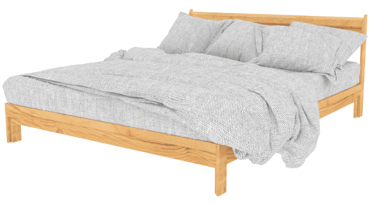 Кровать двуспальная Ф-156.01 с настилом(1600)