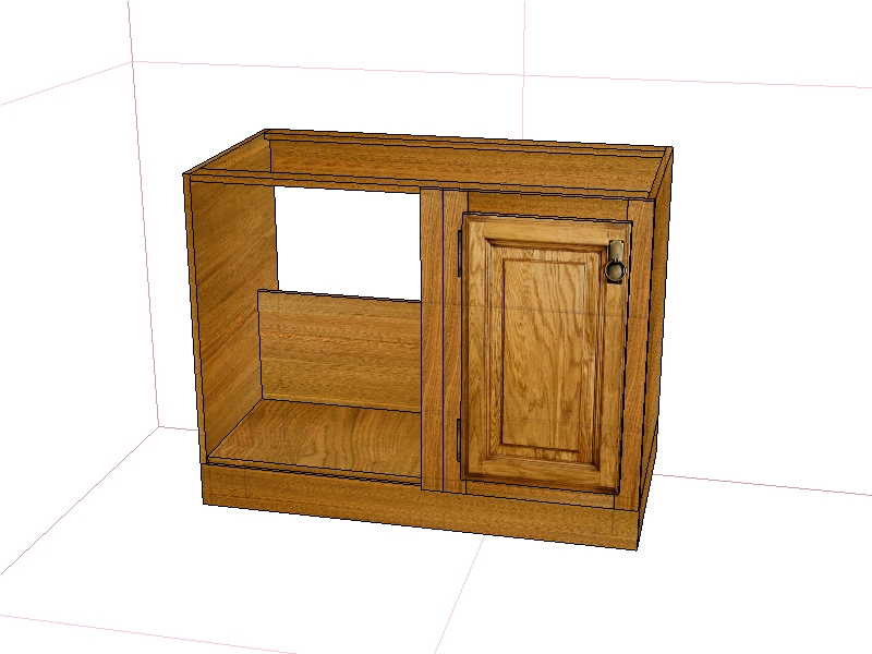 Шкаф под мойку Марсель-Н 09105 (01), 09120 (01) №0