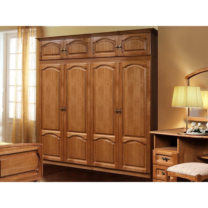 Шкаф двухдверный "Купава" ГМ 8422 (вешалка и полки) №1