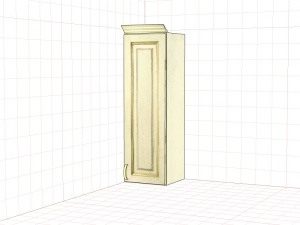 Шкаф настенный "Злата" ЗТ 2630(01)