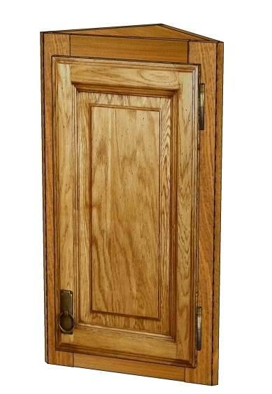 Шкаф настенный Марсель 3830