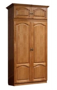 Шкаф двухдверный "Купава" ГМ 8422 (вешалка и полки)