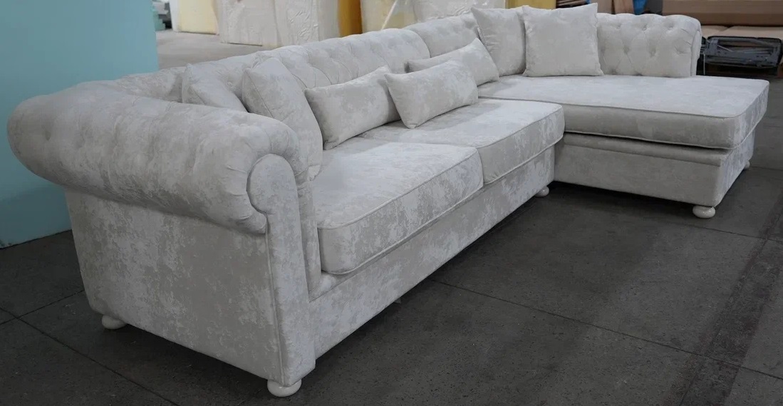 Диван угловой "Виконт" ММ-247-26Р /01 №1