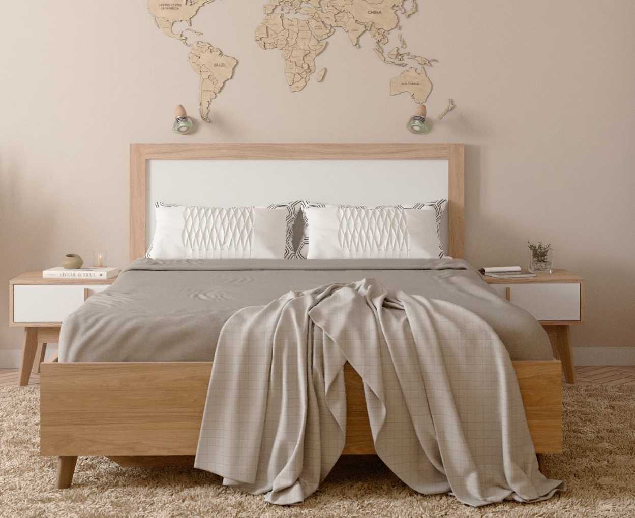 Кровать двуспальная "Норсар" 125.04 №3