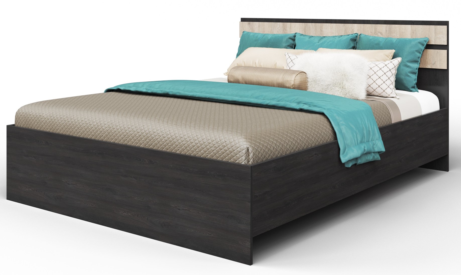 Кровать двуспальная "Лондон" КМК 0467.19