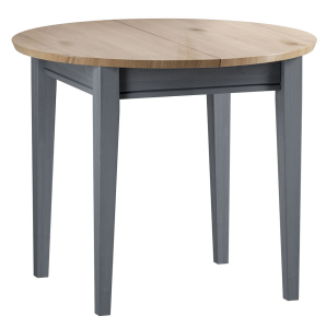 Стол обеденный раскладной "Сканди" D90/125