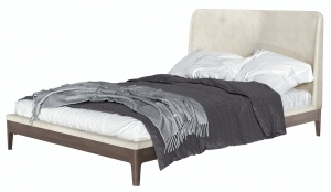 Кровать двуспальная "Энзо" ВМФ-2706 (без основания, Avelina 9534) 1800