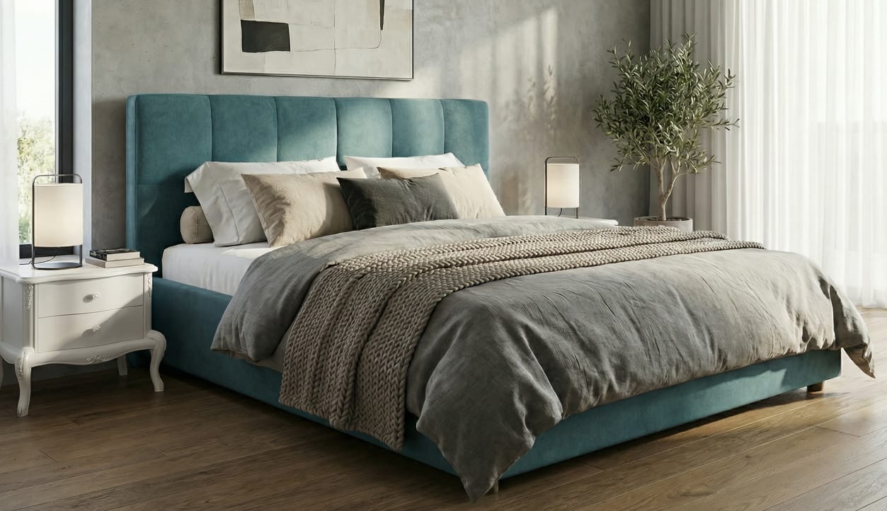 Кровать двухспальная "Фелиция" ММ-444-02/16М (18М)