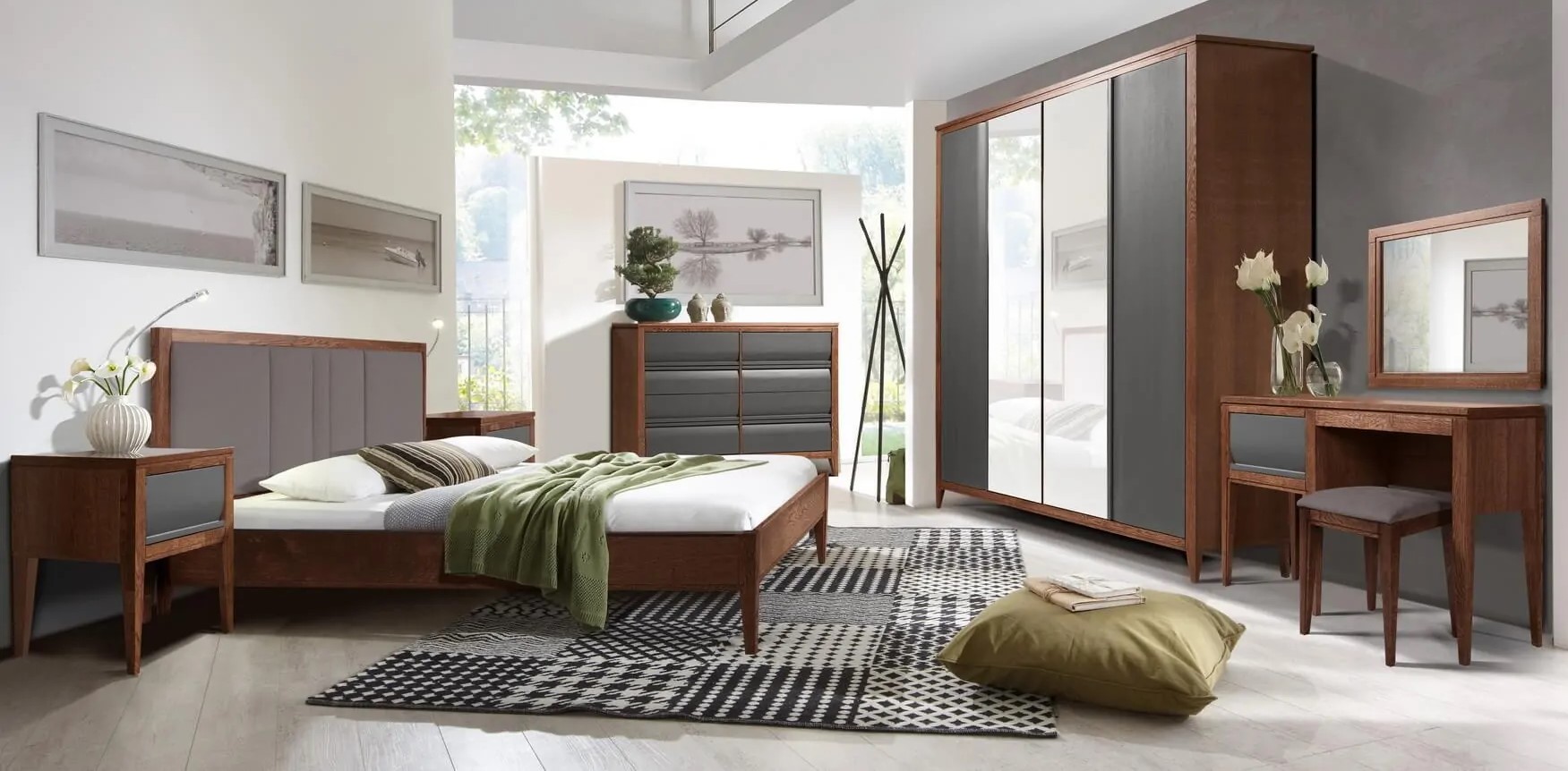 Кровать двуспальная "Аспен" ГМ 8224-13 (1800) №1