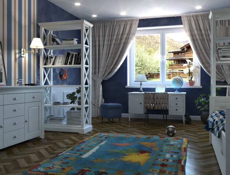 Стеллаж "Форест" сквозной №2