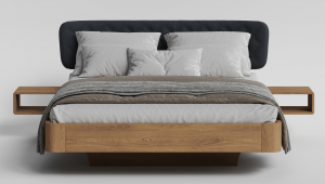 Кровать "ButterFly" с подсветкой и тумбочками RO196