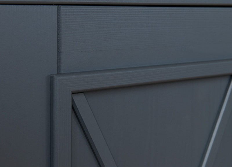 Комод "Форест Графит" 2 двери 2 ящика №4