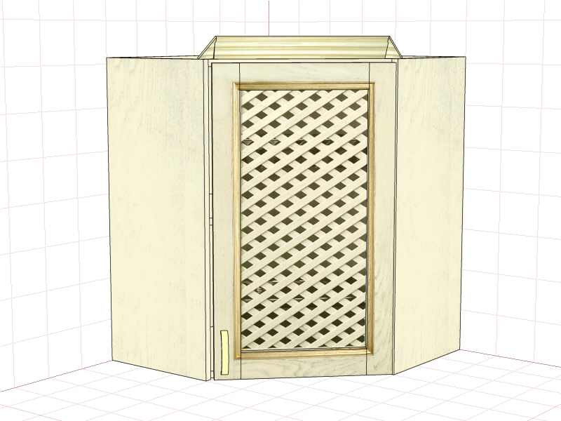 Шкаф настенный "Злата" ЗТ 3560/МР, ЗТ 3560/МР-01