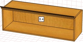 Секция антресольная Вилия 8.1 МВ 3935 №9