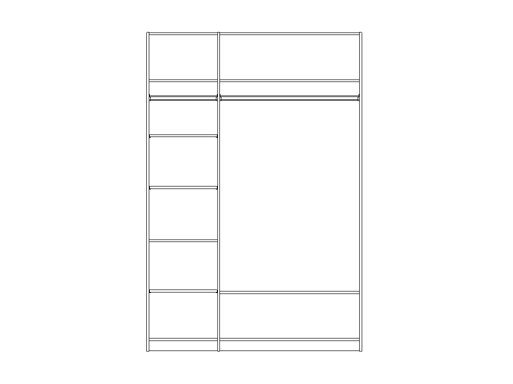Шкаф трехдверный "Лорена" ММ-346-01/03 №0
