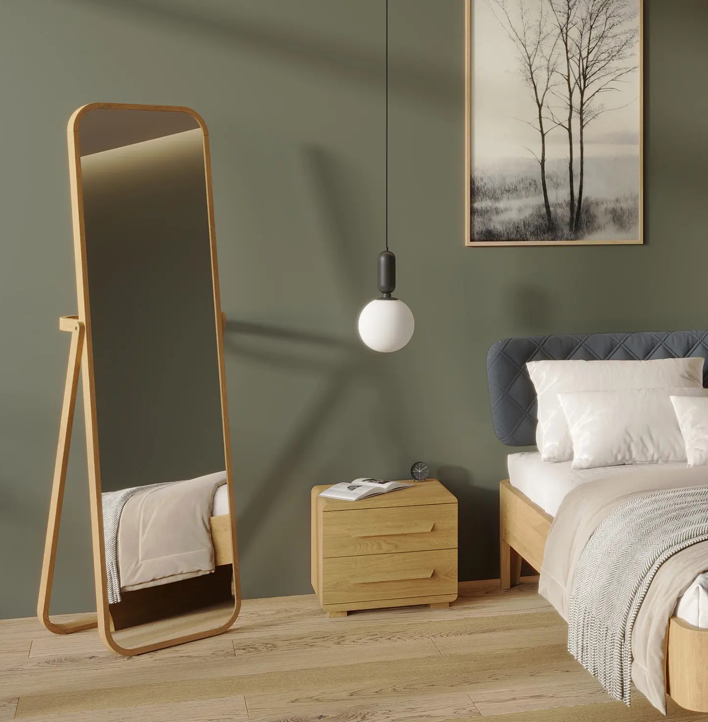 Зеркало напольное "Lugo" R203 №5