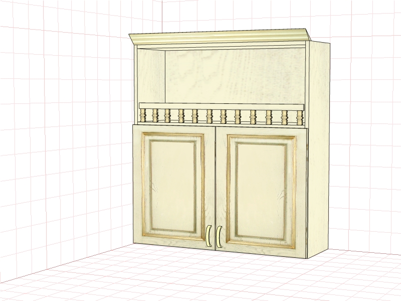 Шкаф настенный "Злата" ЗТ 3390